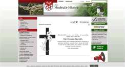 Desktop Screenshot of hodrusa-hamre.sk